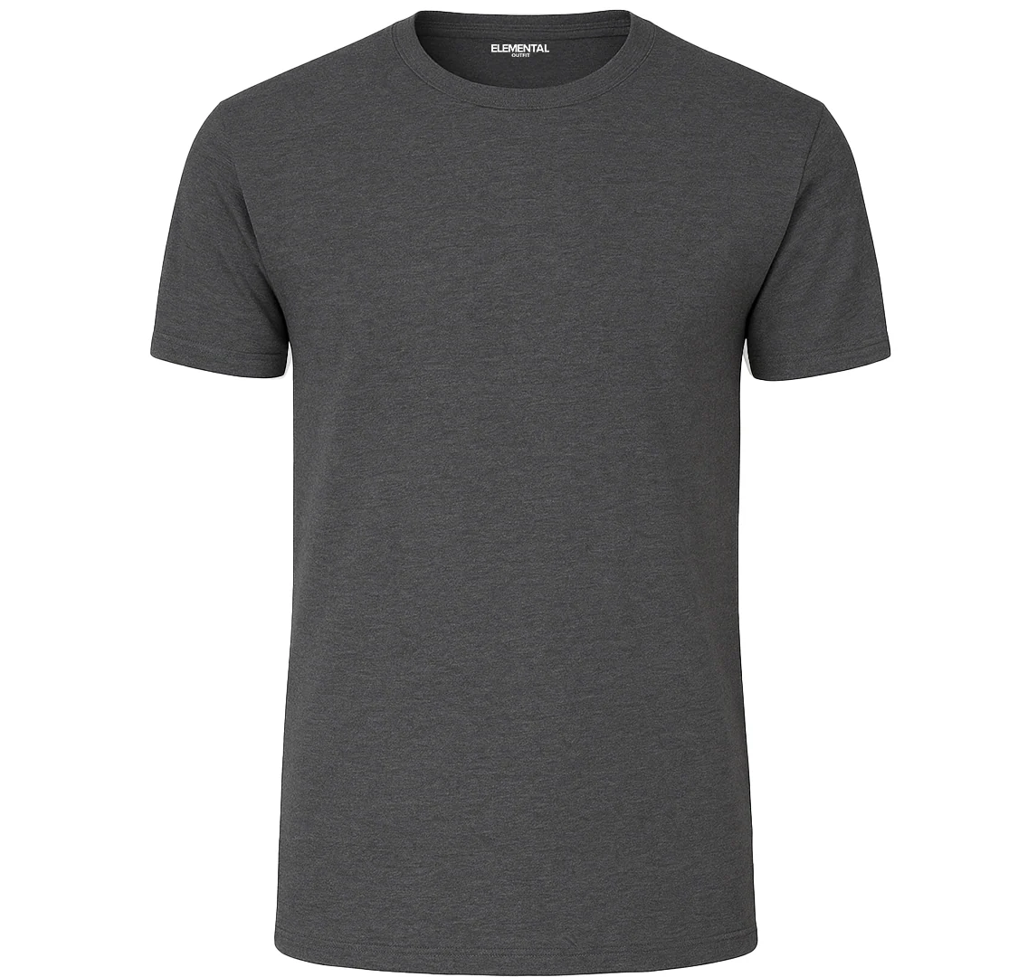 Remera Gris Elemental de Lujo - Molderia Exclusiva